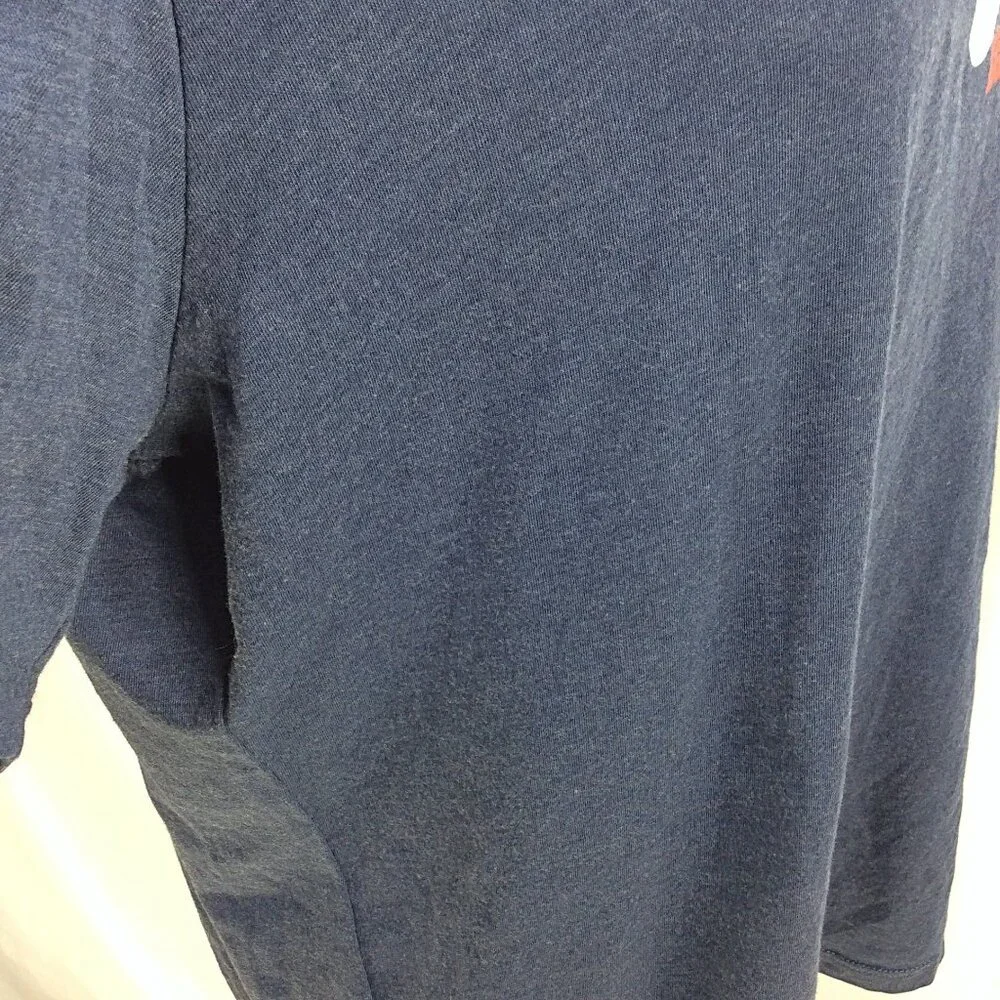 Columbia Womens Bluebird Day Relaxed Crew‎ Neck T-Shirt Size 1X Denim Blue SS